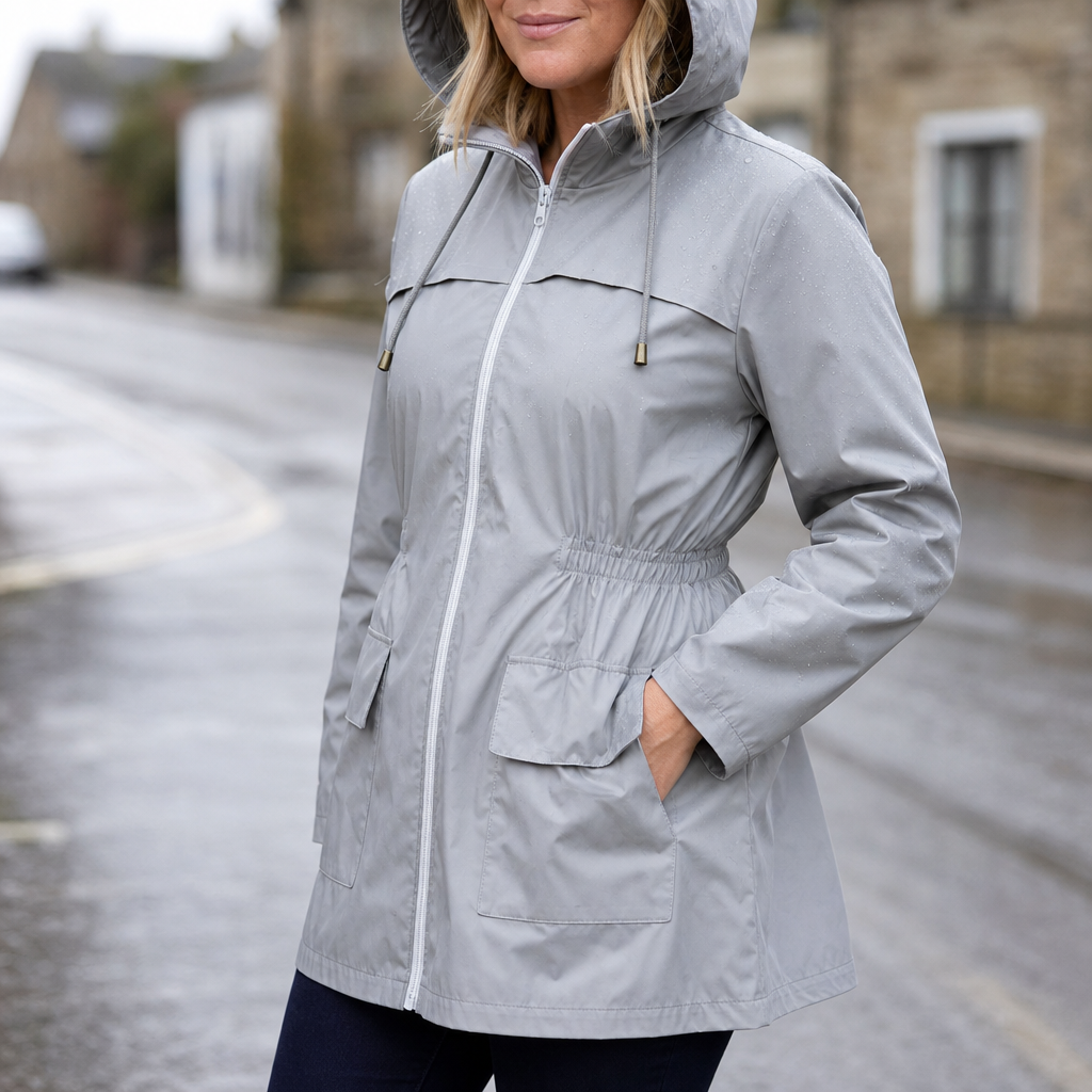 Fitted Waterproof Everyday Rain Jacket