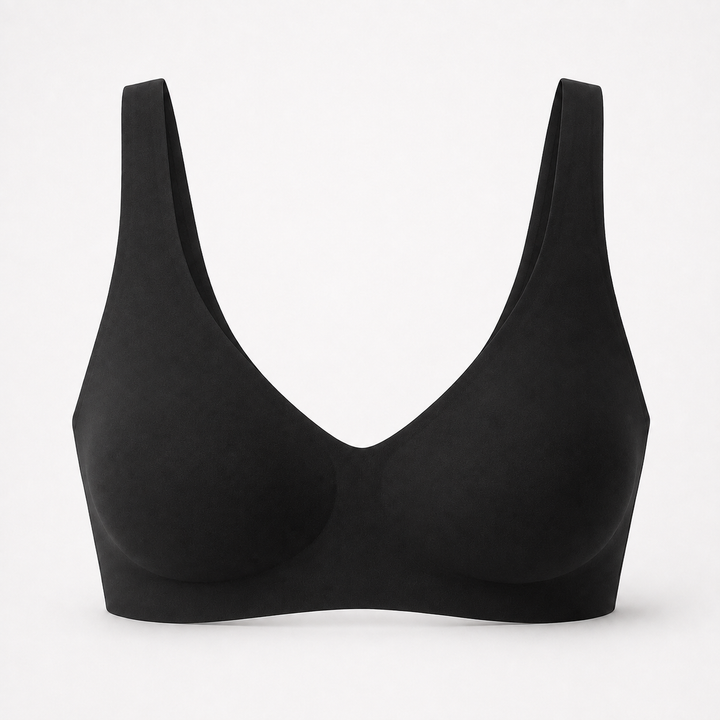 High-Side Deep-V Wireless Bra