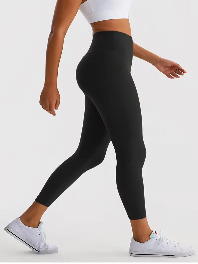 High Waist Seamed Leggings | Valenira