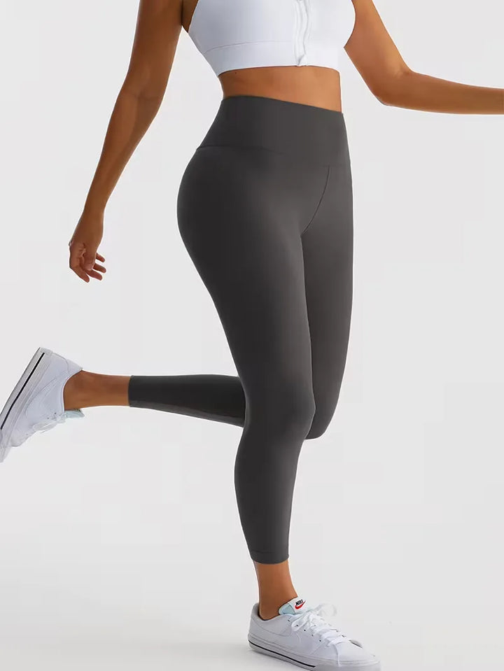 High Waist Seamed Leggings | Valenira
