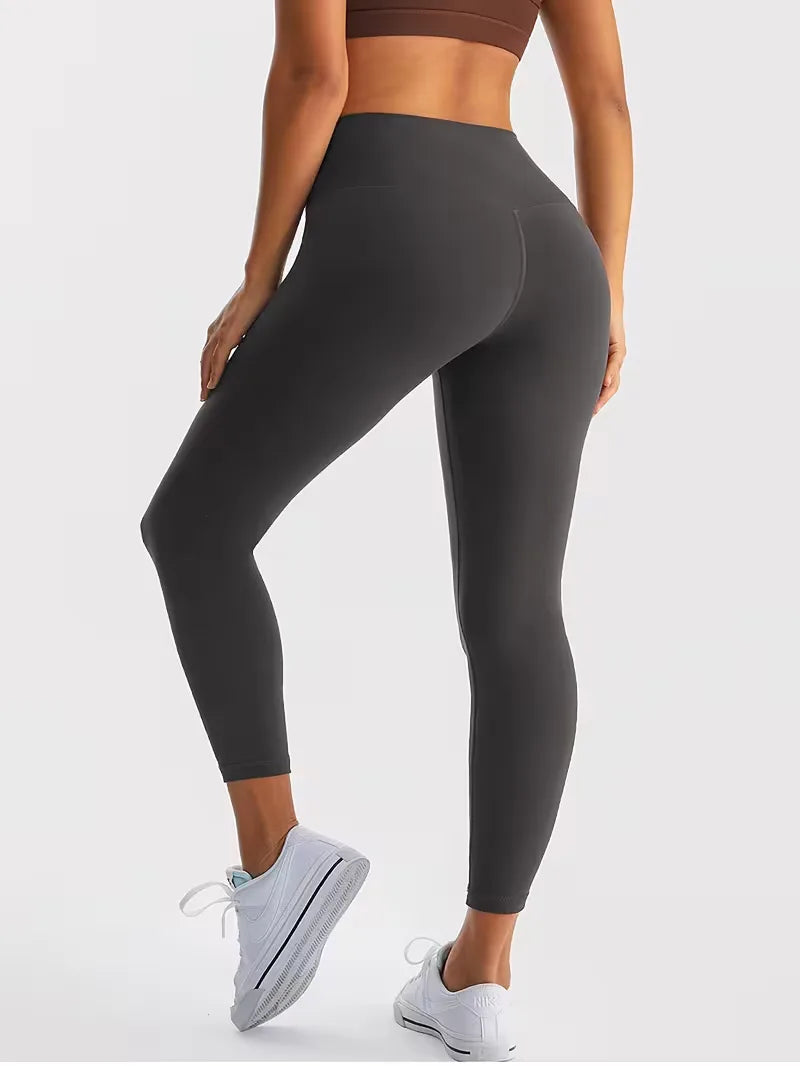 High Waist Seamed Leggings | Valenira