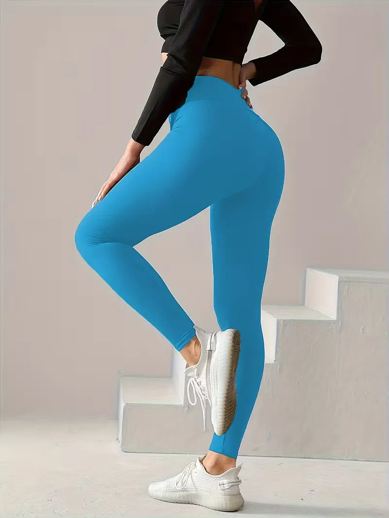 High Waist Seamed Leggings | Valenira