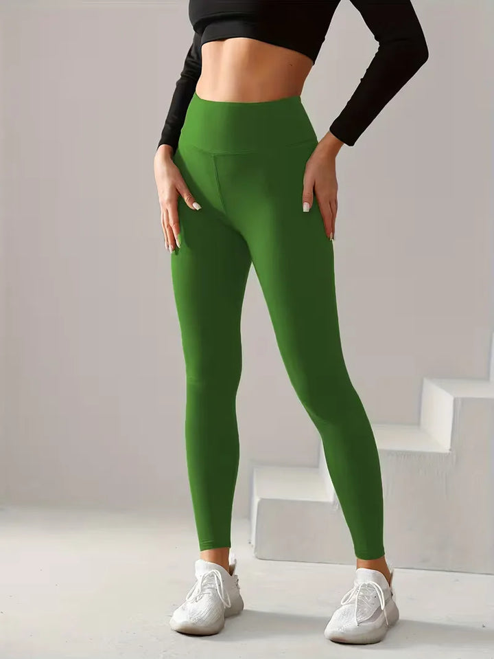 High Waist Seamed Leggings | Valenira