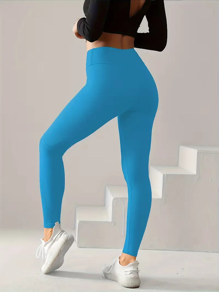 High Waist Seamed Leggings | Valenira