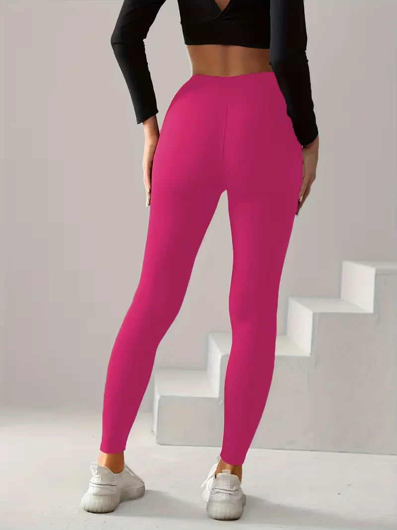 High Waist Seamed Leggings | Valenira