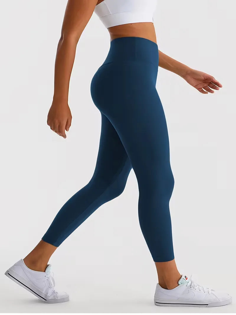 High Waist Seamed Leggings | Valenira