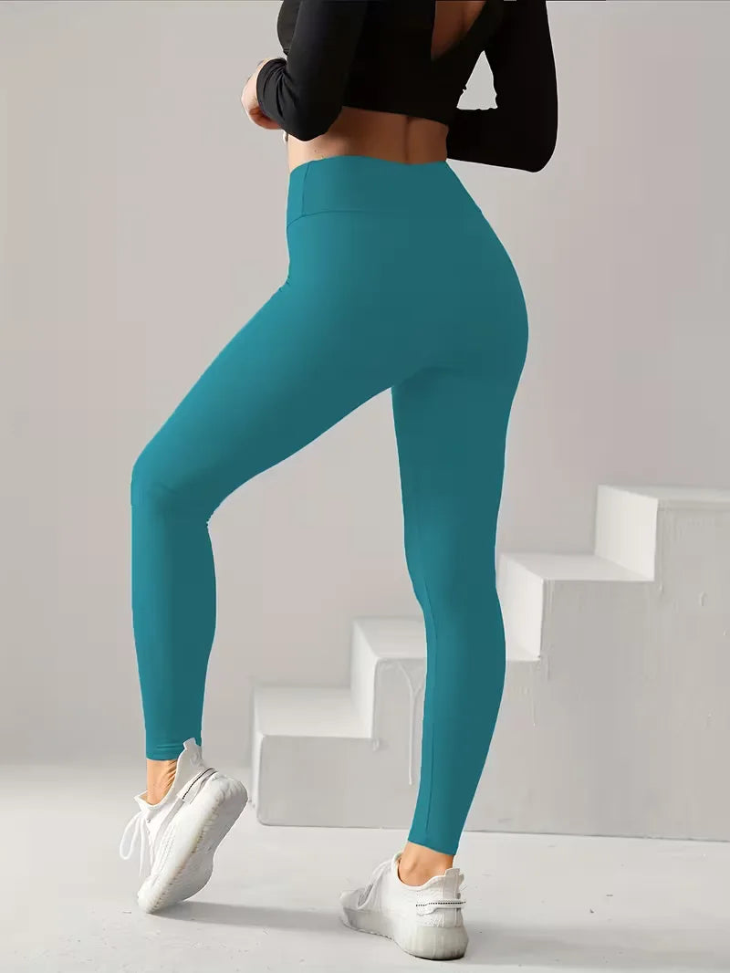 High Waist Seamed Leggings | Valenira