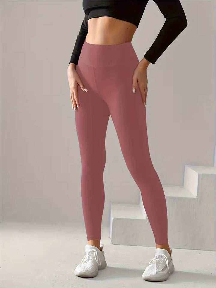 High Waist Seamed Leggings | Valenira