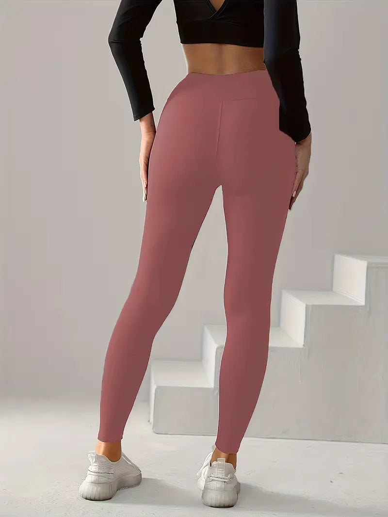 High Waist Seamed Leggings | Valenira