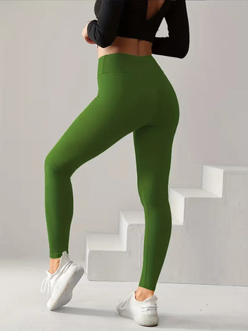 High Waist Seamed Leggings
