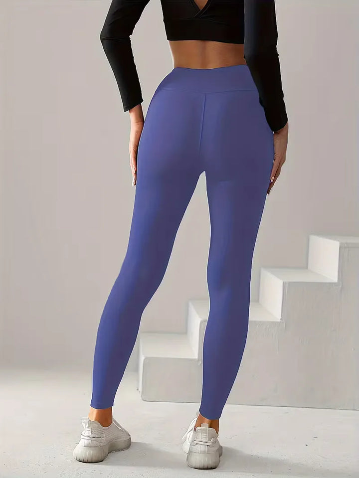 High Waist Seamed Leggings | Valenira