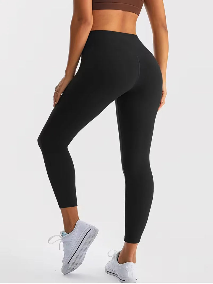 High Waist Seamed Leggings | Valenira