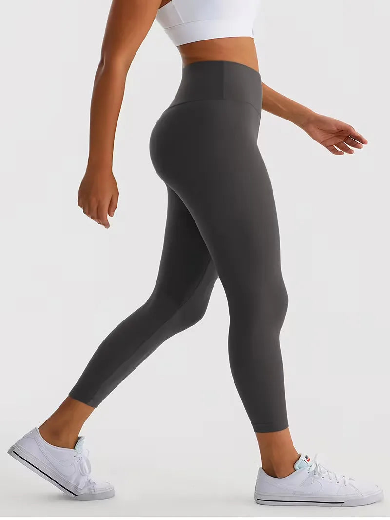 High Waist Seamed Leggings | Valenira
