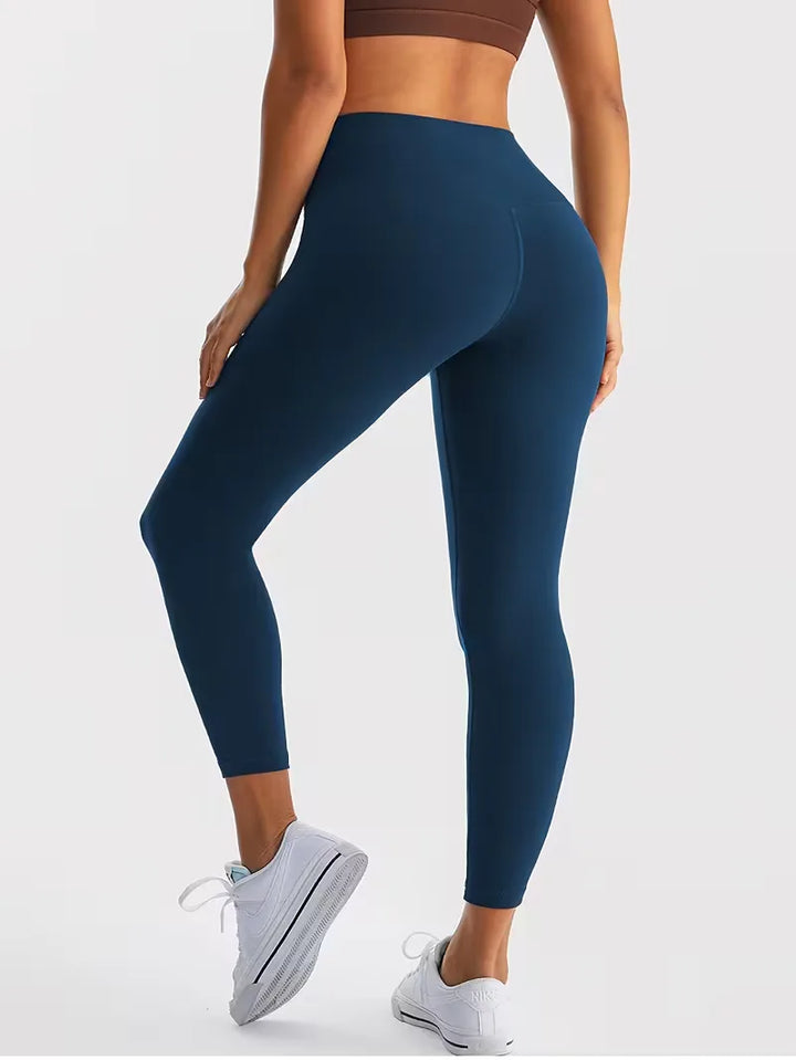 High Waist Seamed Leggings | Valenira