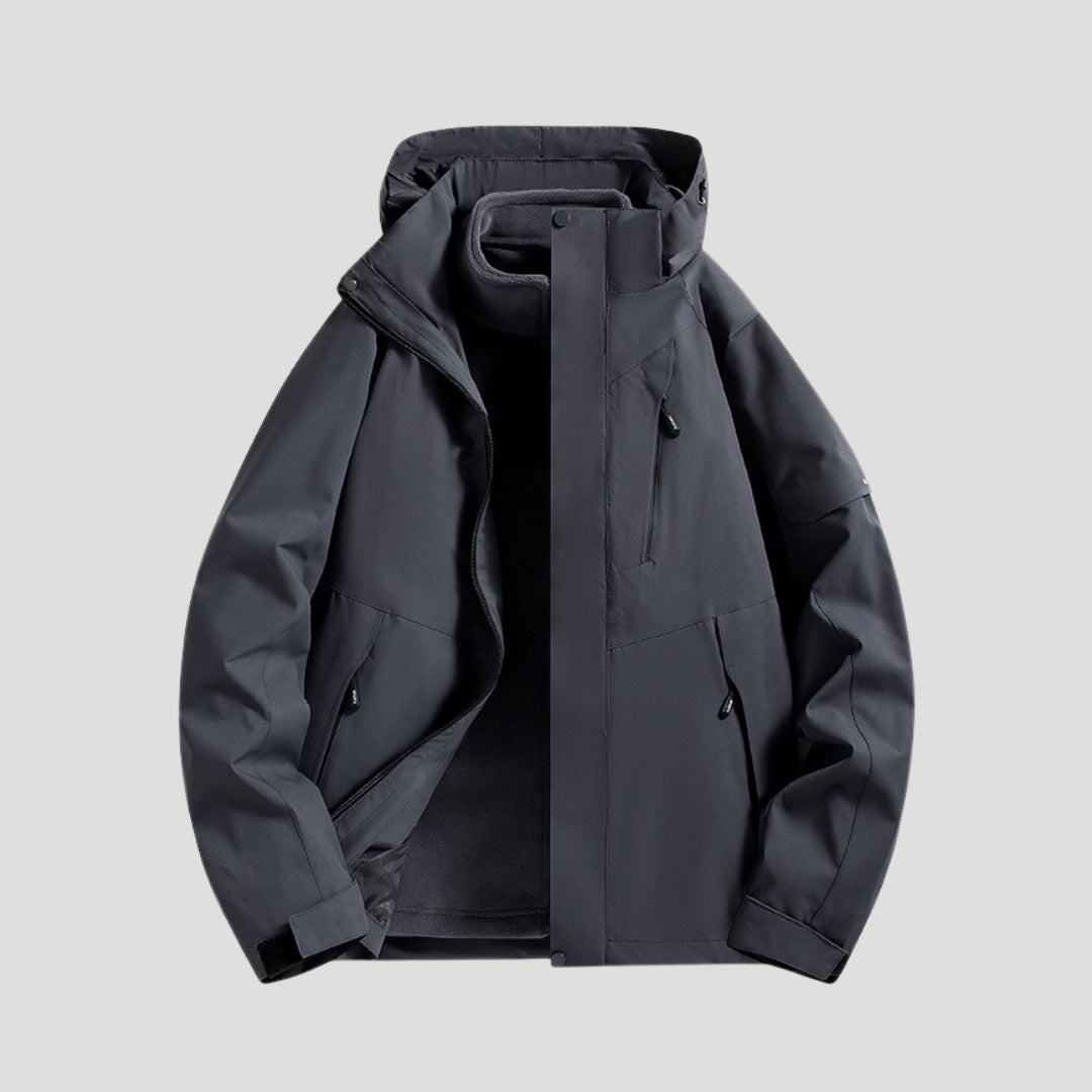 Hooded Shell Jacket | Valenira