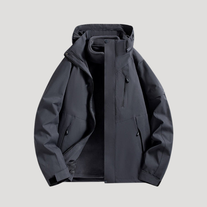 Hooded Shell Jacket | Valenira