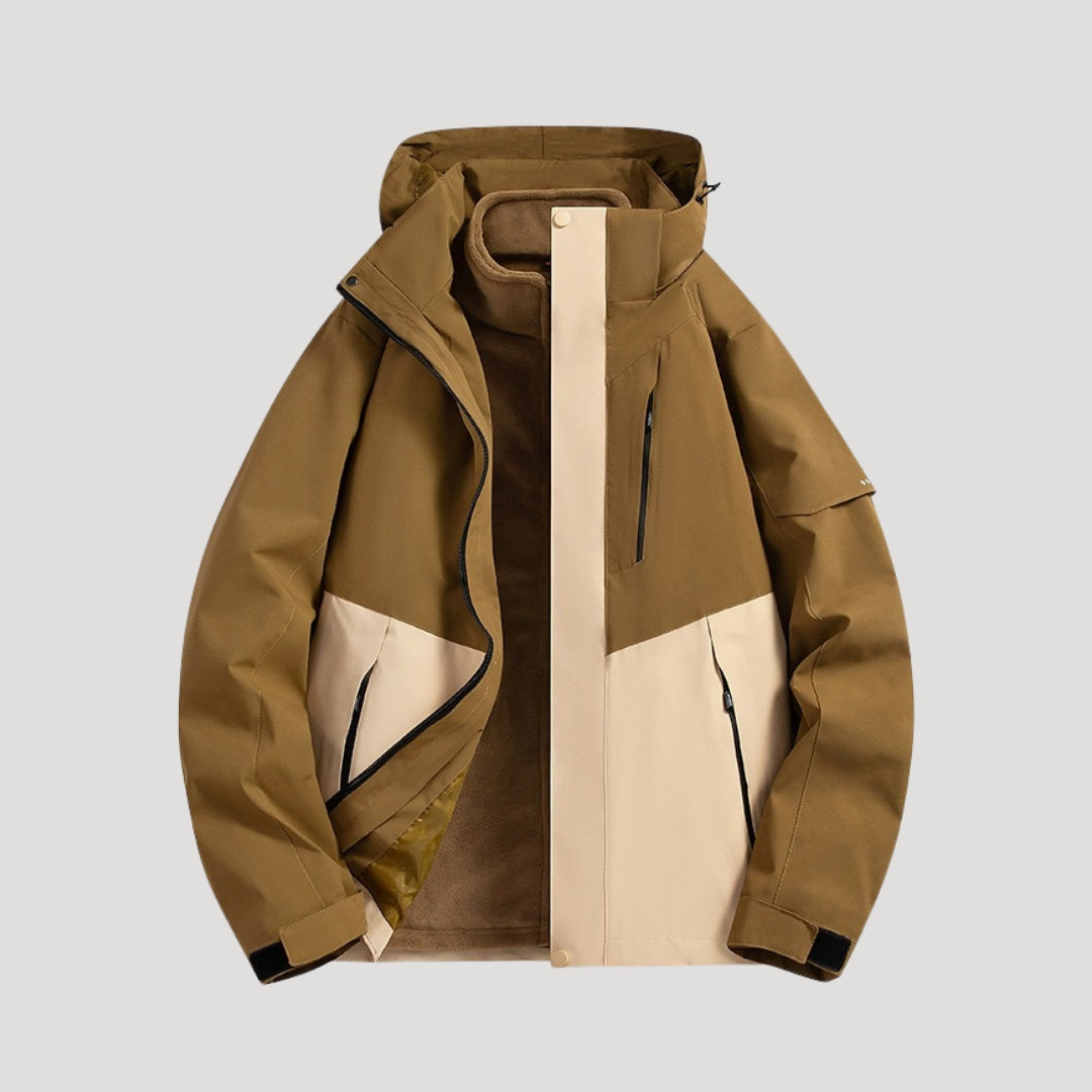 Hooded Shell Jacket | Valenira