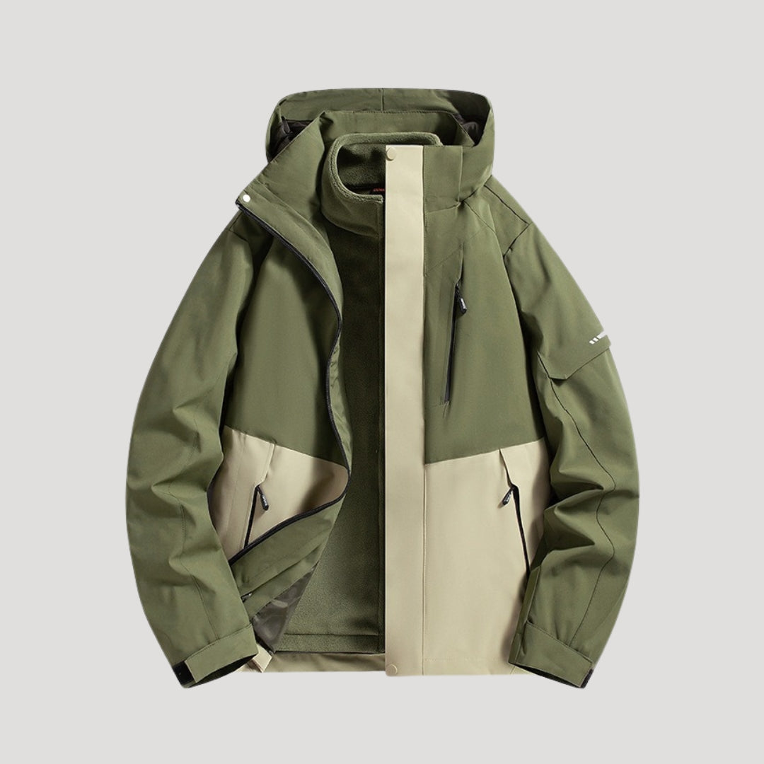 Hooded Shell Jacket | Valenira