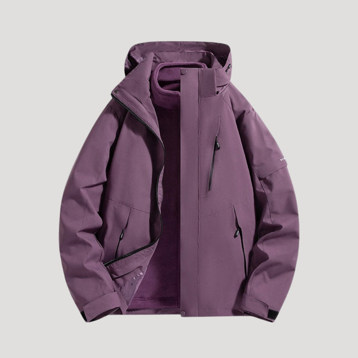 Hooded Shell Jacket | Valenira