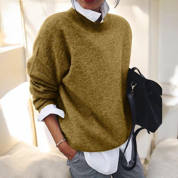 Drop Shoulder Longline Sweater