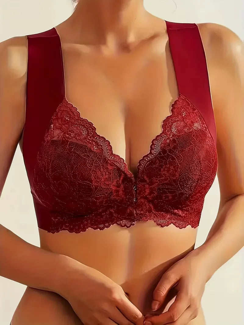 Lace Front Close Bra | Valenira