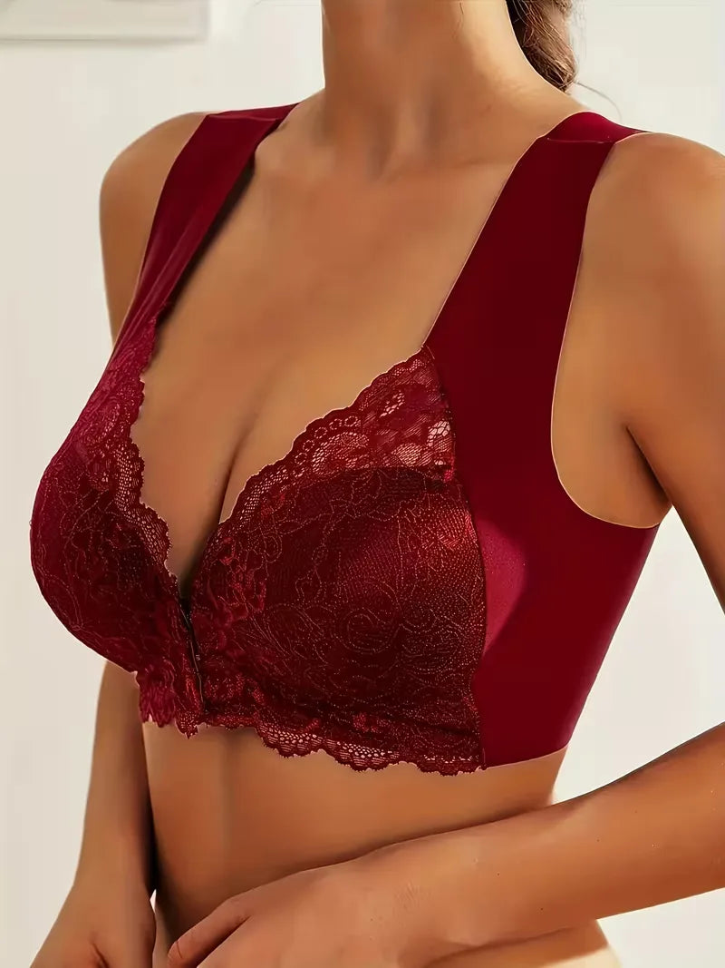 Lace Front Close Bra | Valenira