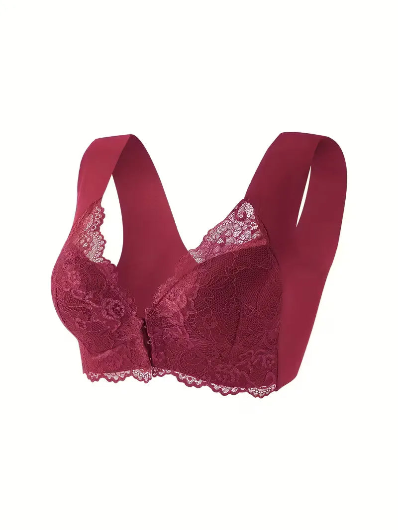 Lace Front Close Bra | Valenira