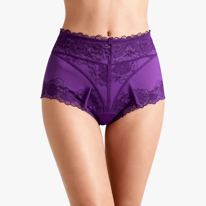 Stretch Lace Full-Coverage Briefs