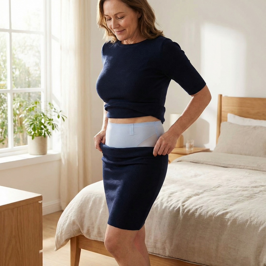 Ice Silk High-Waist Shaping Shorts