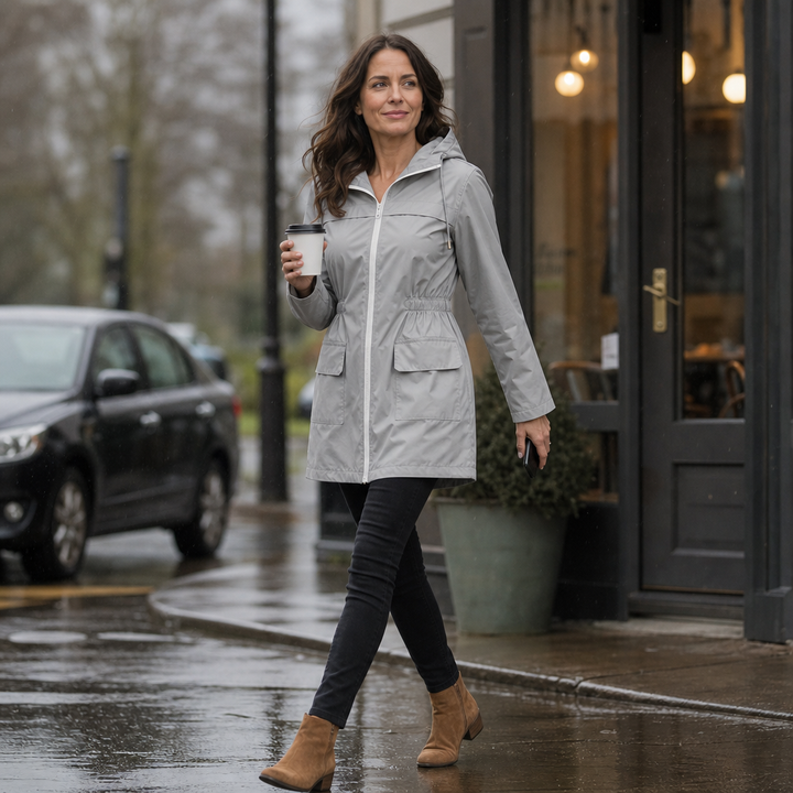 Fitted Waterproof Everyday Rain Jacket