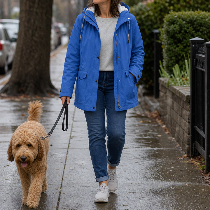 Sherpa Lined Waterproof Hooded Parka