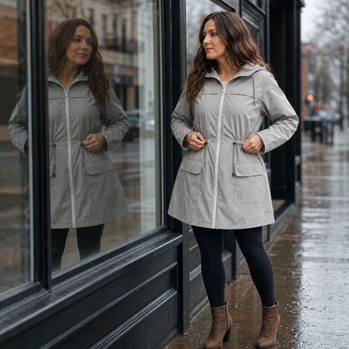 Fitted Waterproof Everyday Rain Jacket