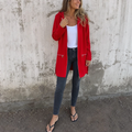 Longline Hooded Zip Front Coat