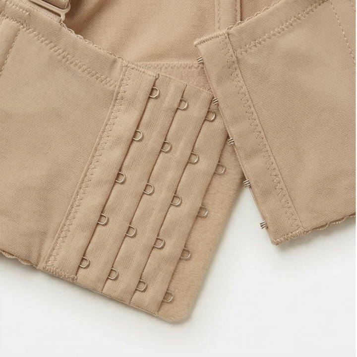 Linked-Pad Wide-Band Wireless Bra