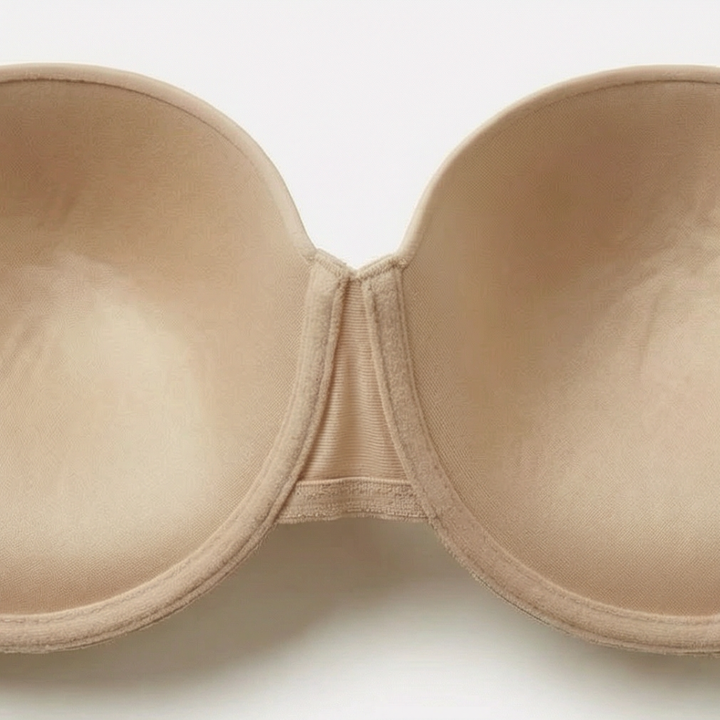 Linked-Pad Wide-Band Wireless Bra