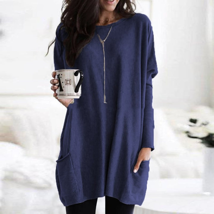 Longline Tunic Knit Sweater | Valenira