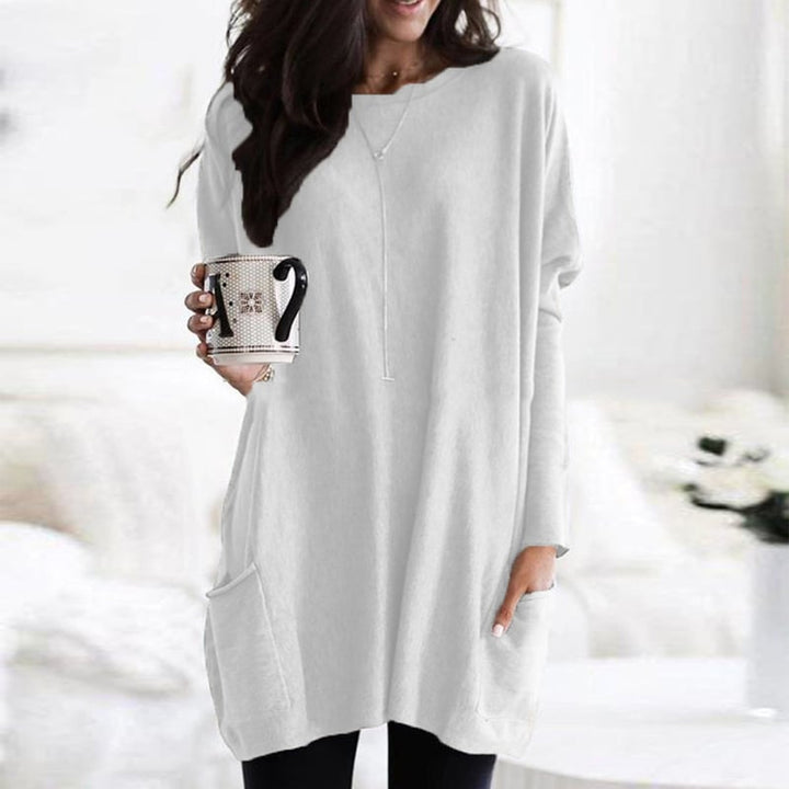 Longline Tunic Knit Sweater | Valenira