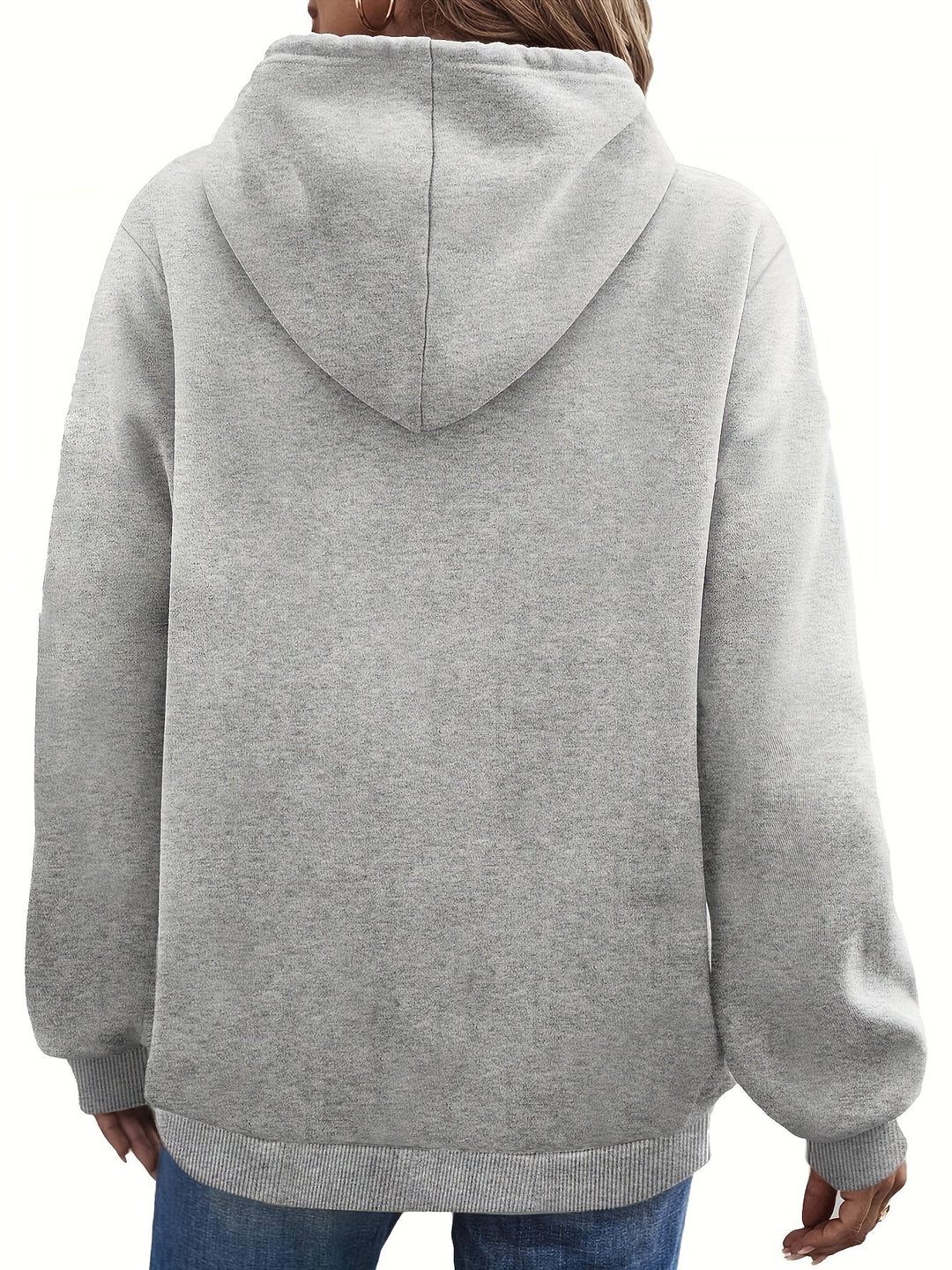 Dachshund Print Drawstring Hoodie