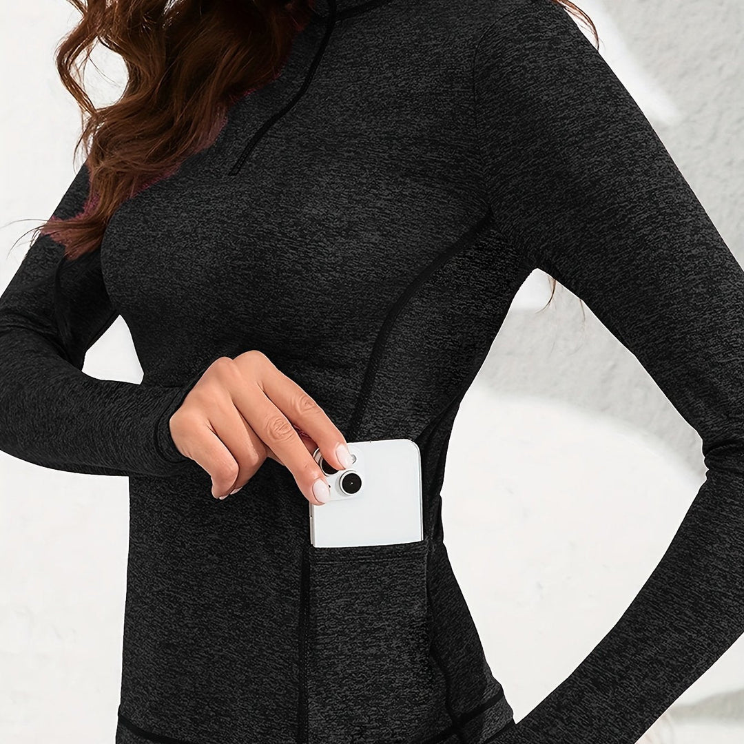 Half Zip Cycling Top | Valenira