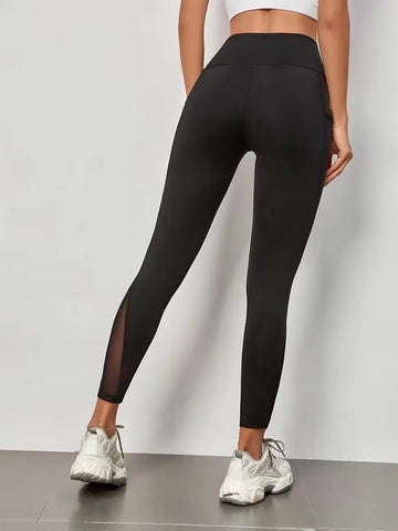 Mesh Panel Leggings