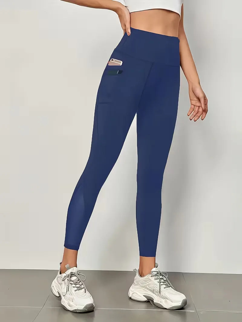 Mesh Panel Leggings | Valenira