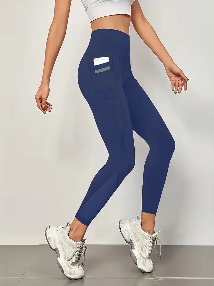 Mesh Panel Leggings | Valenira