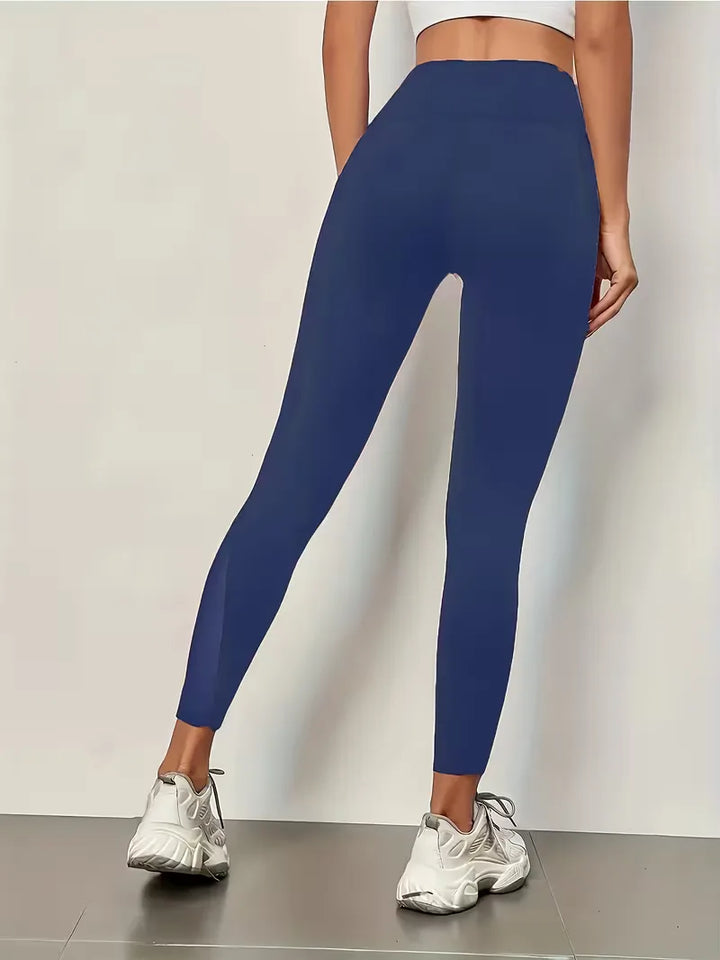 Mesh Panel Leggings | Valenira
