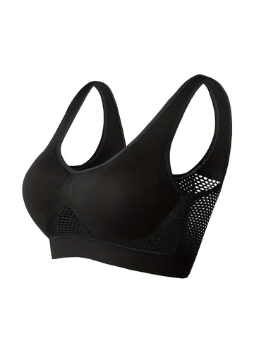 Mesh Vent Sports Bra