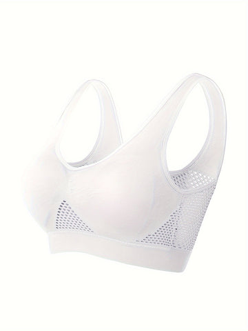 Mesh Vent Sports Bra