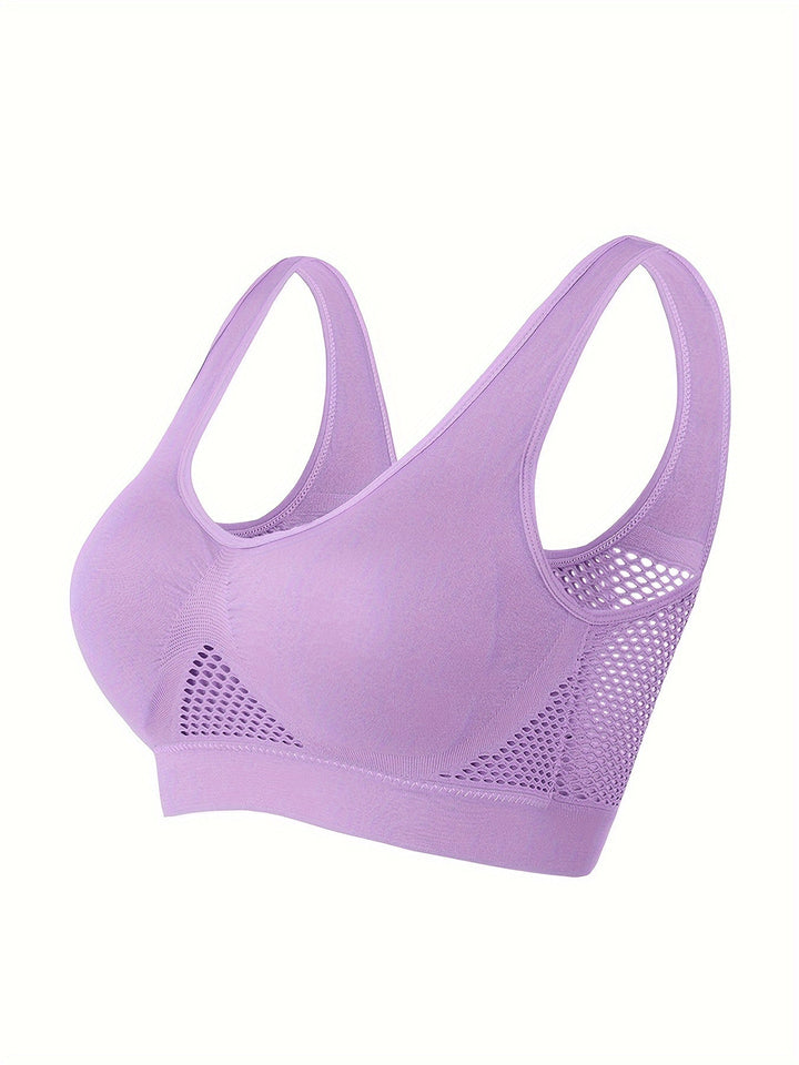 Mesh Vent Sports Bra | Valenira