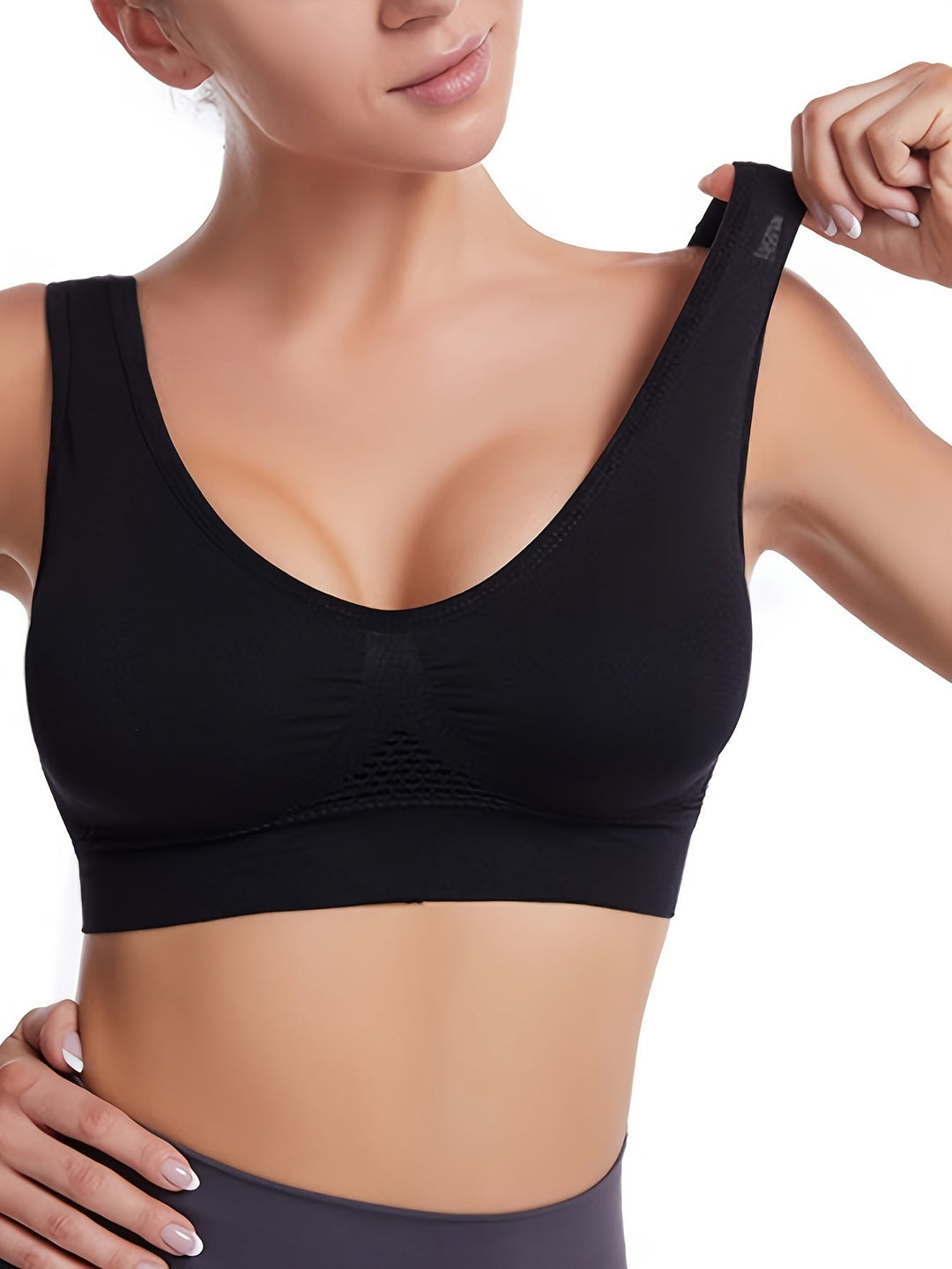 Mesh Vent Sports Bra | Valenira
