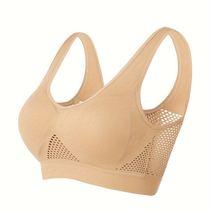 Mesh Vent Sports Bra | Valenira