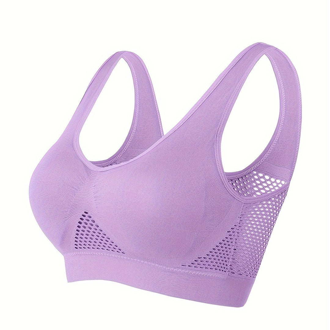 Mesh Vent Sports Bra | Valenira