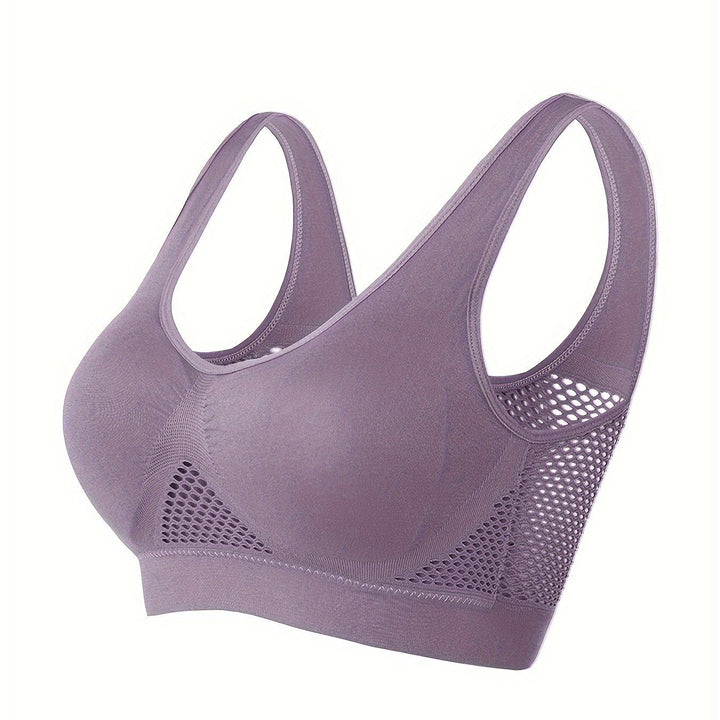 Mesh Vent Sports Bra | Valenira